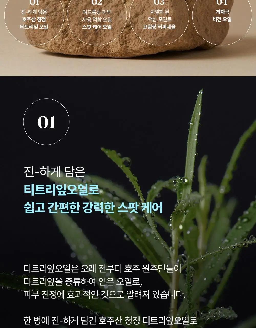 [단독기획] 에센허브 티트리 100 오일 10ml 기획(+크림10ml+면봉 50P 증정) 상세페이지 9